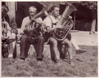 Maibaum aufstellen 1946